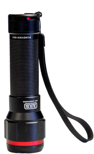 ARB 10500070 Pure View 800 مصباح يدوي 3.7 فولت 2600 مللي أمبير - بطارية ليثيوم أيون 18650 