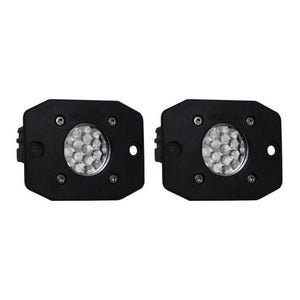 مصباح احتياطي LED Ignite، مثبت بشكل مسطح، منتشر للفيضانات، زوج