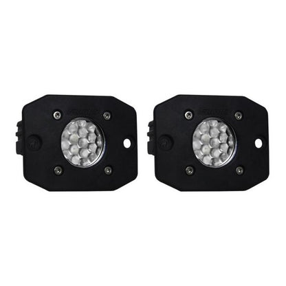 مصباح احتياطي LED Ignite، مثبت بشكل مسطح، منتشر للفيضانات، زوج