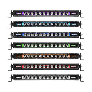 شريط إضاءة LED من سلسلة Radiance Plus SR، مقاس 20 بوصة، RGB