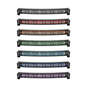 شريط إضاءة LED Radiance Plus، 30 بوصة، RGB، منحني 