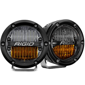 360 Series PRO SAE LED Fog Light, 4 Inch, Fog, Yellow/White, Pair