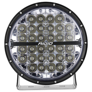 360 Series LED Fog Light, 9 Inch, Spot, RGBW Backlight, Single