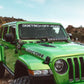 Jeep Wrangler JL & Gladiator JT 18-26 20" Adapt Hood Light Bar Mount