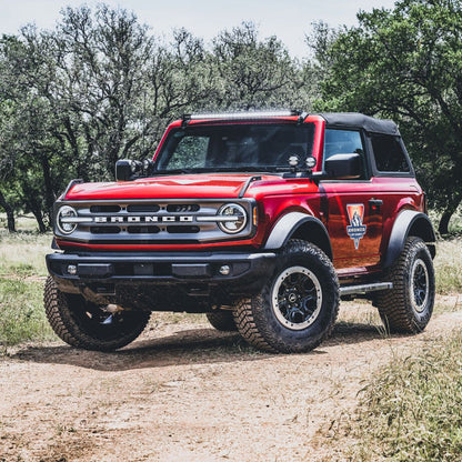 AOR Ford Bronco 21-25 Dual Pod A-Pillar Light Mount Brackets