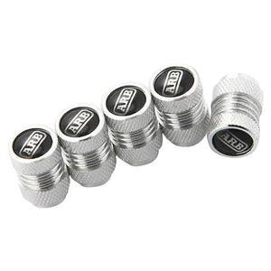 ARB TYRE VALVE CAPS SILVER
