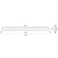 300W Bright Sabre Multi-Function Dual Row Lightbar 815mm (32”) Straight