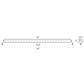 165W Bright Sabre-X Single Row Slim Lightbar 798mm (32”) Straight
