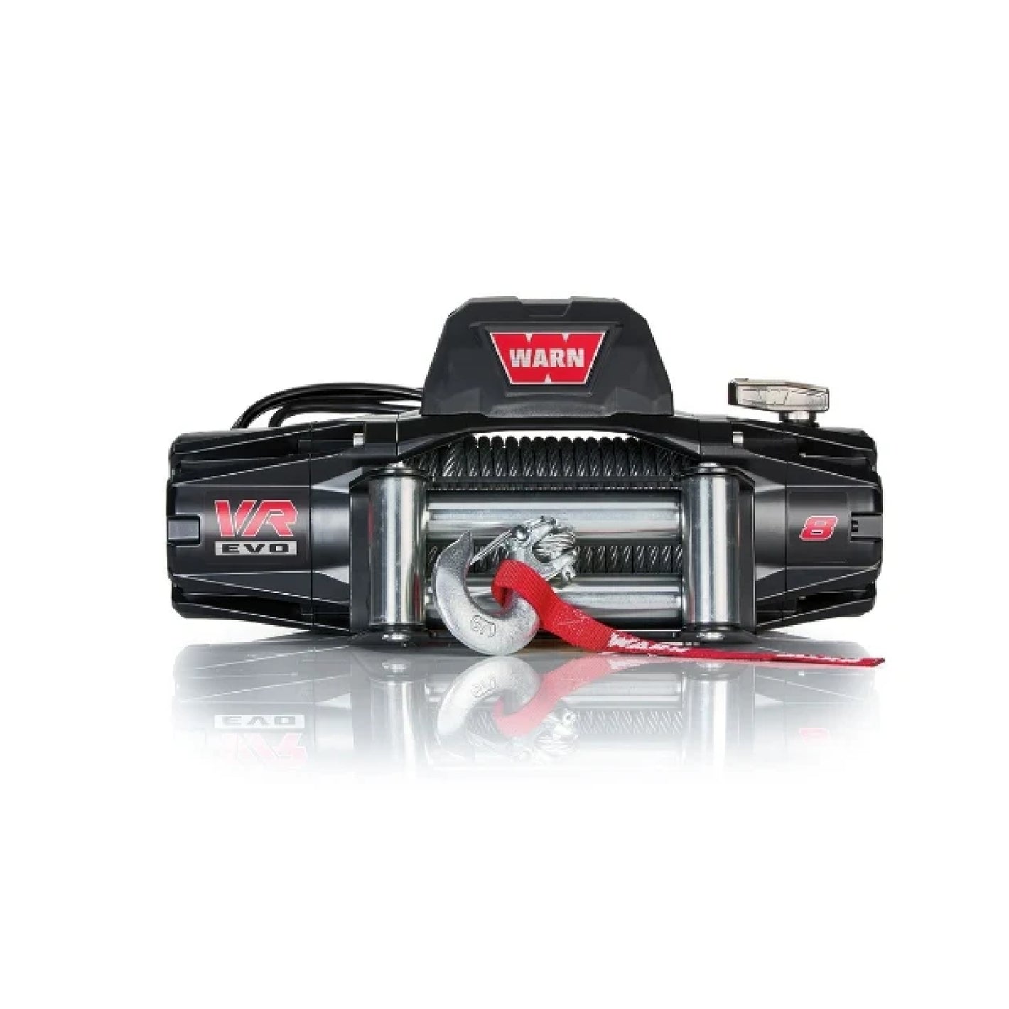 WARN VR EVO 8 Winch – 8,000 lb Steel Cable