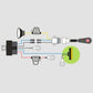 165W Bright Sabre-X Single Row Slim Lightbar 798mm (32”) Straight