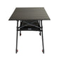 Pinnacle Camp Table Aluminum Black