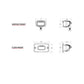SR-M Series SAE LED Light Pod, Fog, Pair