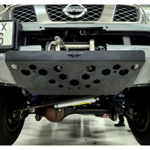 لوحة حماية أمامية من الفولاذ لسيارة نيسان باترول Y61 موديل 87-23، سلسلة Adventure